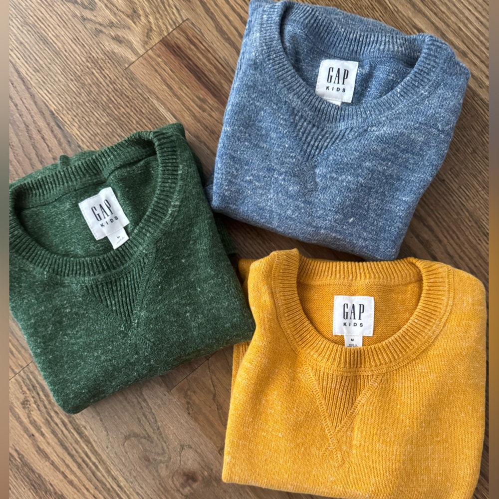 Gap boys sweaters